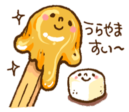 He is a sugar cube. sticker #3434569