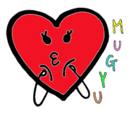 heart chan sticker #3434853