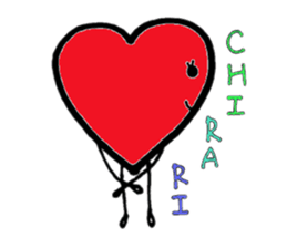 heart chan sticker #3434860