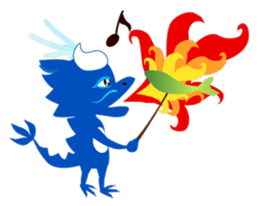 Foot Massage dragon and his friends. sticker #3435755