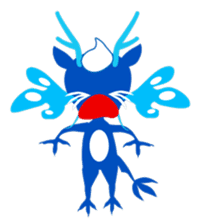 Foot Massage dragon and his friends. sticker #3435769