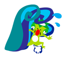 Foot Massage dragon and his friends. sticker #3435778