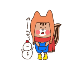 squirrel rin`s sticker sticker #3436000