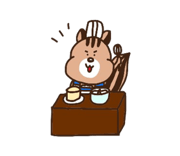 squirrel rin`s sticker sticker #3436006