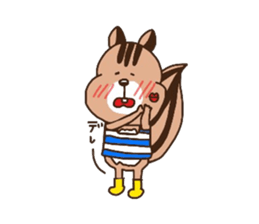 squirrel rin`s sticker sticker #3436008