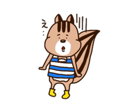 squirrel rin`s sticker sticker #3436022