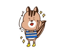 squirrel rin`s sticker sticker #3436024