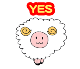 sheep. sticker #3436725