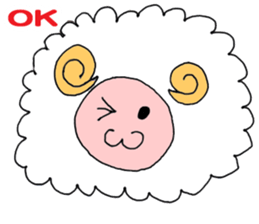 sheep. sticker #3436729