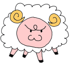sheep. sticker #3436730
