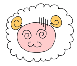 sheep. sticker #3436732