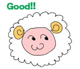 sheep. sticker #3436733