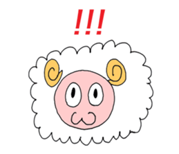 sheep. sticker #3436741