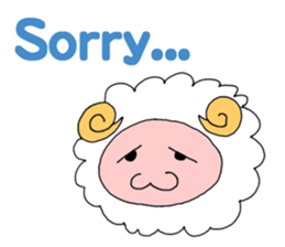 sheep. sticker #3436749