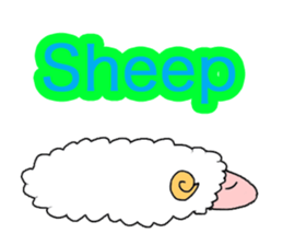 sheep. sticker #3436753