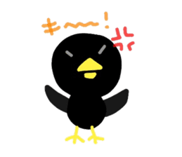 Ka-tan of the crow sticker #3437196