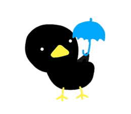 Ka-tan of the crow sticker #3437214