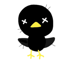 Ka-tan of the crow sticker #3437222