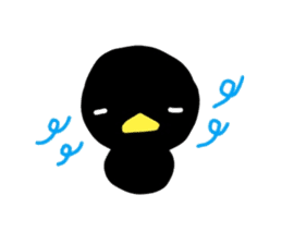Ka-tan of the crow sticker #3437225