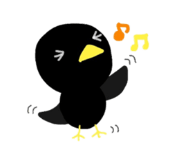 Ka-tan of the crow sticker #3437226