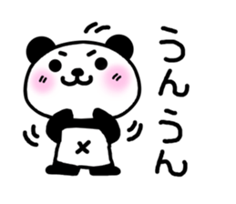 panda Sticker-ABC sticker #3437282
