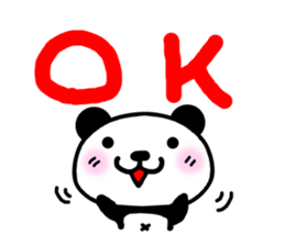 panda Sticker-ABC sticker #3437292