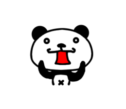 panda Sticker-ABC sticker #3437298