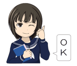 Japanese Schoolgirls sticker #3438077