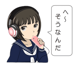 Japanese Schoolgirls sticker #3438078