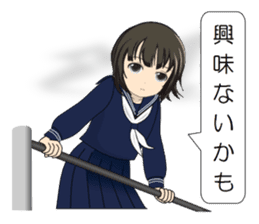 Japanese Schoolgirls sticker #3438092