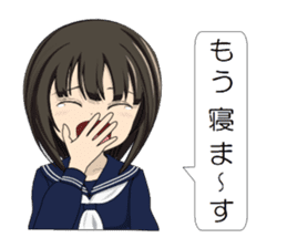 Japanese Schoolgirls sticker #3438096