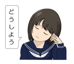 Japanese Schoolgirls sticker #3438097