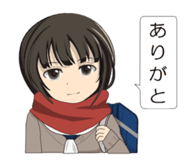 Japanese Schoolgirls sticker #3438098