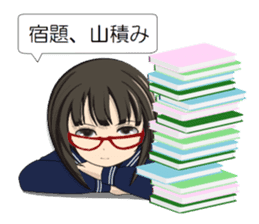 Japanese Schoolgirls sticker #3438110