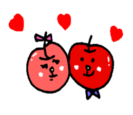 APPLE Kansai ver. sticker #3438437