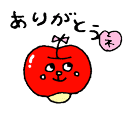 APPLE Kansai ver. sticker #3438471