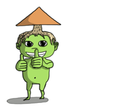 kuribou boy sticker #3438635