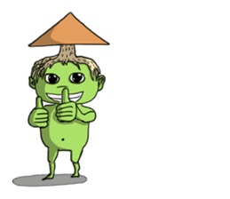 kuribou boy sticker #3438635