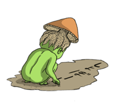 kuribou boy sticker #3438636