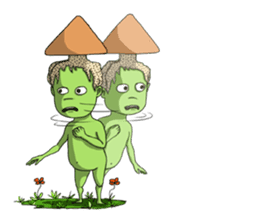 kuribou boy sticker #3438644