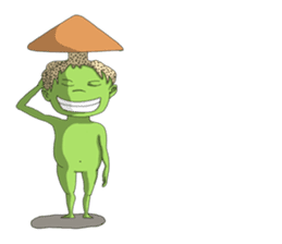 kuribou boy sticker #3438649