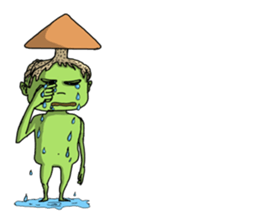 kuribou boy sticker #3438652