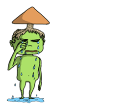 kuribou boy sticker #3438652