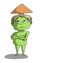 kuribou boy sticker #3438654