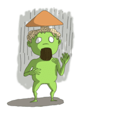 kuribou boy sticker #3438657