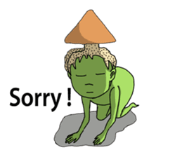 kuribou boy sticker #3438658