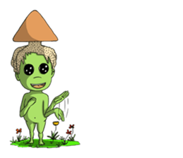 kuribou boy sticker #3438661