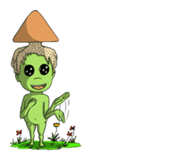 kuribou boy sticker #3438661