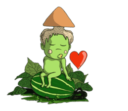 kuribou boy sticker #3438663