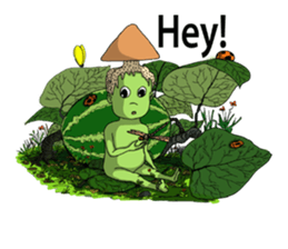 kuribou boy sticker #3438666